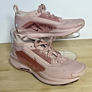 Nike Pegasus Trail 5 GTX Gore-Tex Waterproof Trail Running Shoe Pink Women 7.5